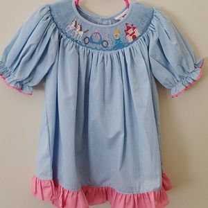 NWT 2T Mom & Me Cinderella Short Set Smocked